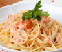 酒盗･トマト・クリーム（STC）パスタ