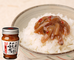 ご飯にぶっかけ!! いかラー油