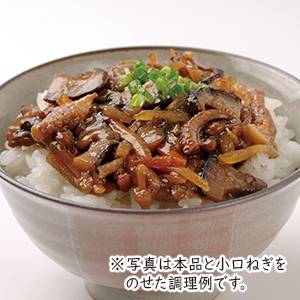 たこと椎茸のうま煮丼