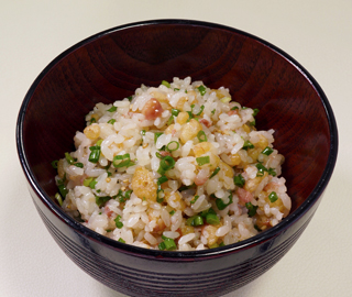 酒盗たぬき丼