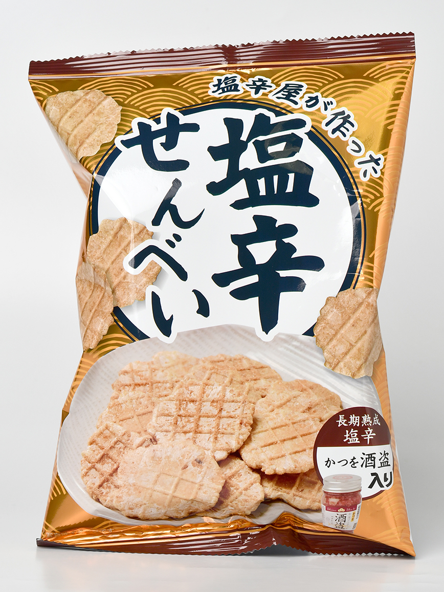 塩辛せんべい
